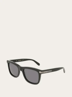 Rectangular frame sunglasses - Men