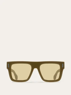 Rectangular frame sunglasses - Men