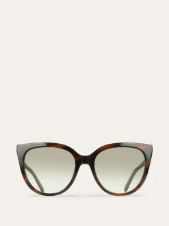 Rectangular frame sunglasses - Women
