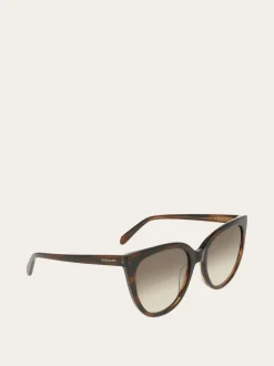 Rectangular frame sunglasses - Women