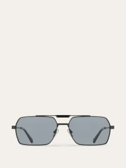 Rectangular frame sunglasses - Men