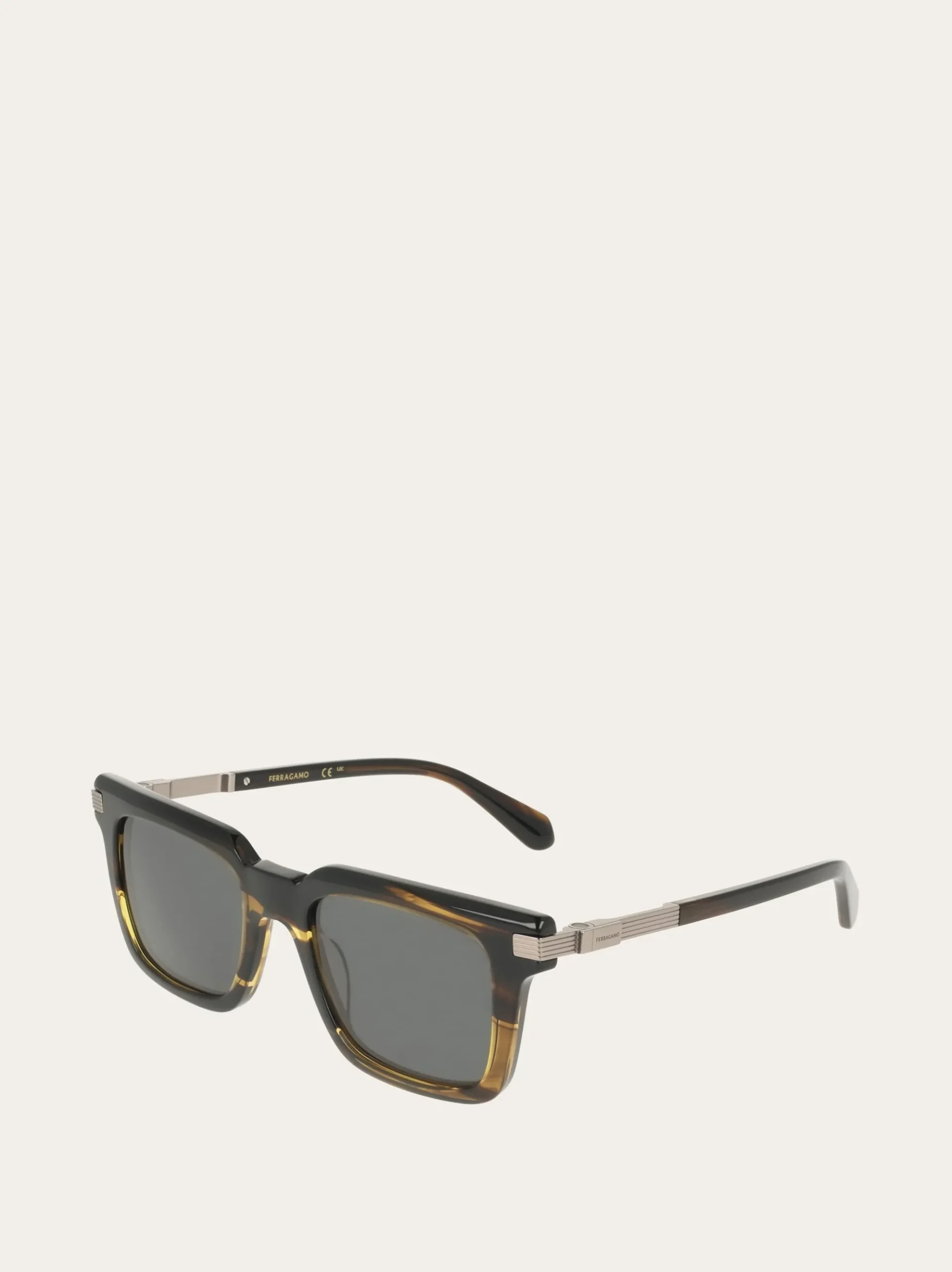 Rectangular frame sunglasses - Men