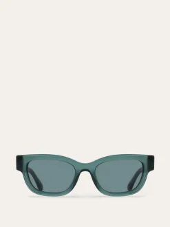 Rectangular frame sunglasses - Women