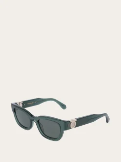 Rectangular frame sunglasses - Women
