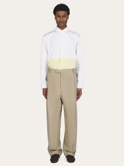 Relaxed tailored trouser - Men
