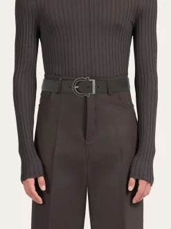 Reversible and adjustable belt - Men