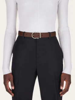 Reversible and adjustable belt - Men