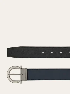 Reversible and adjustable belt - Men