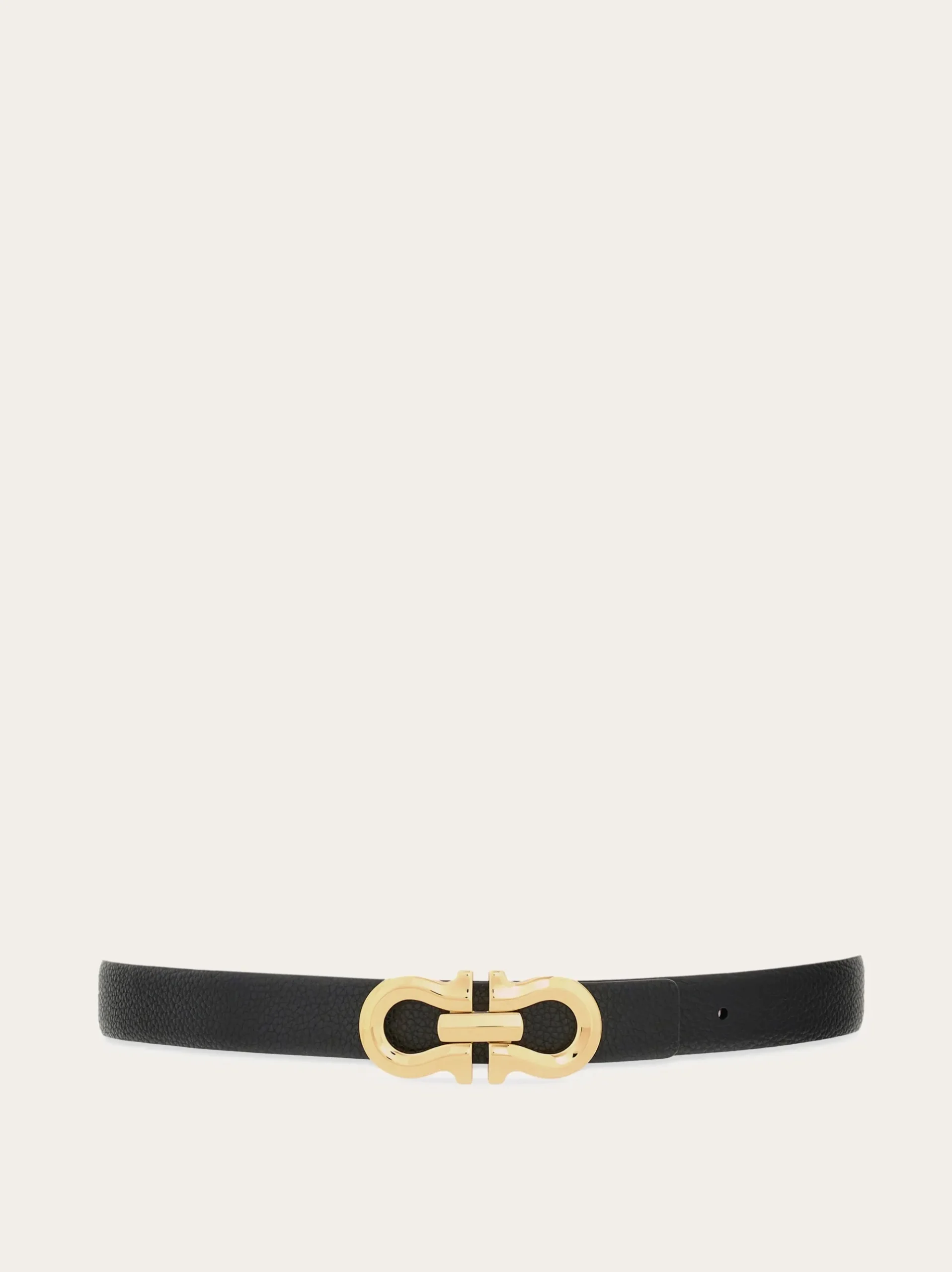 Reversible Gancini belt - Women