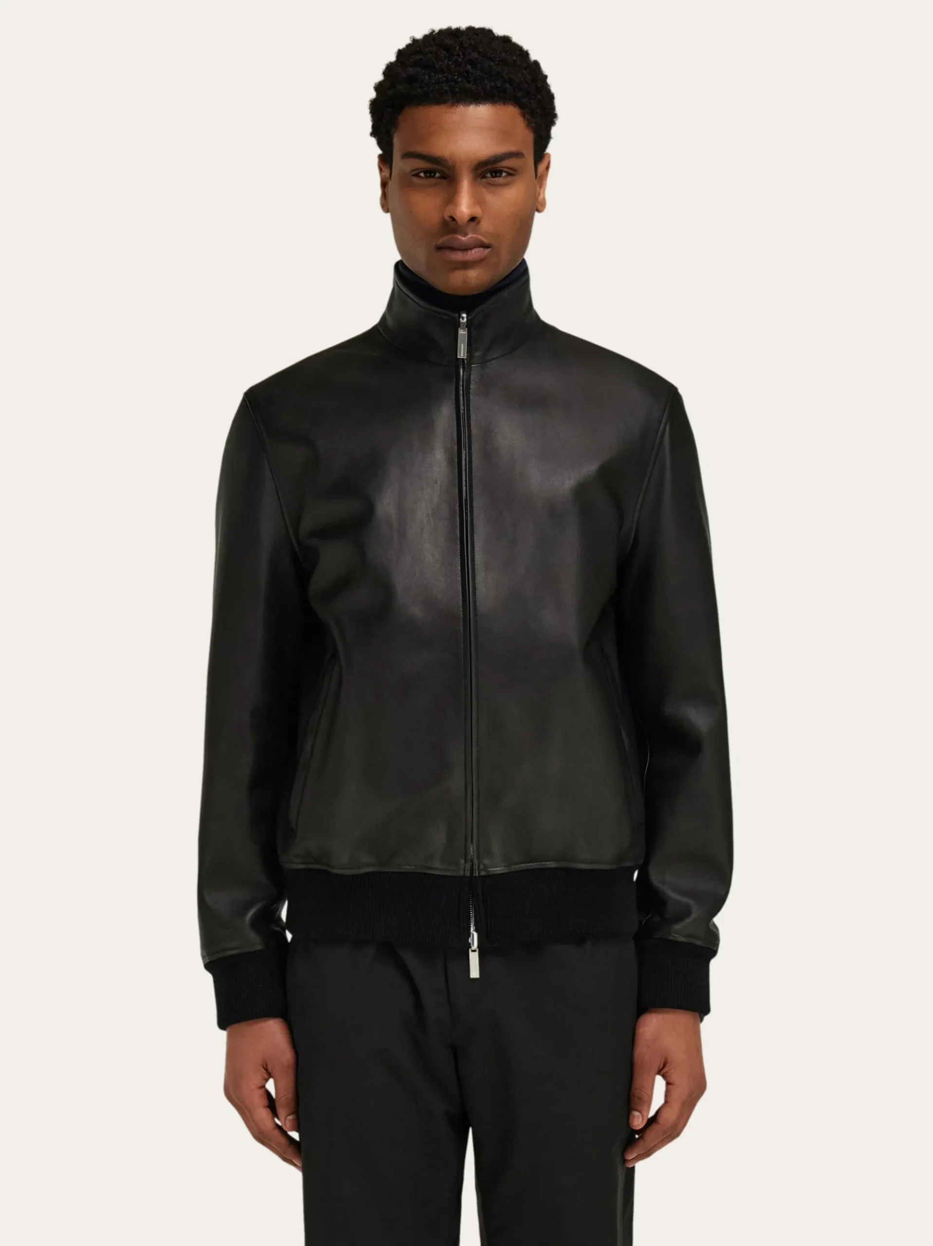 Reversible nappa blouson - Men