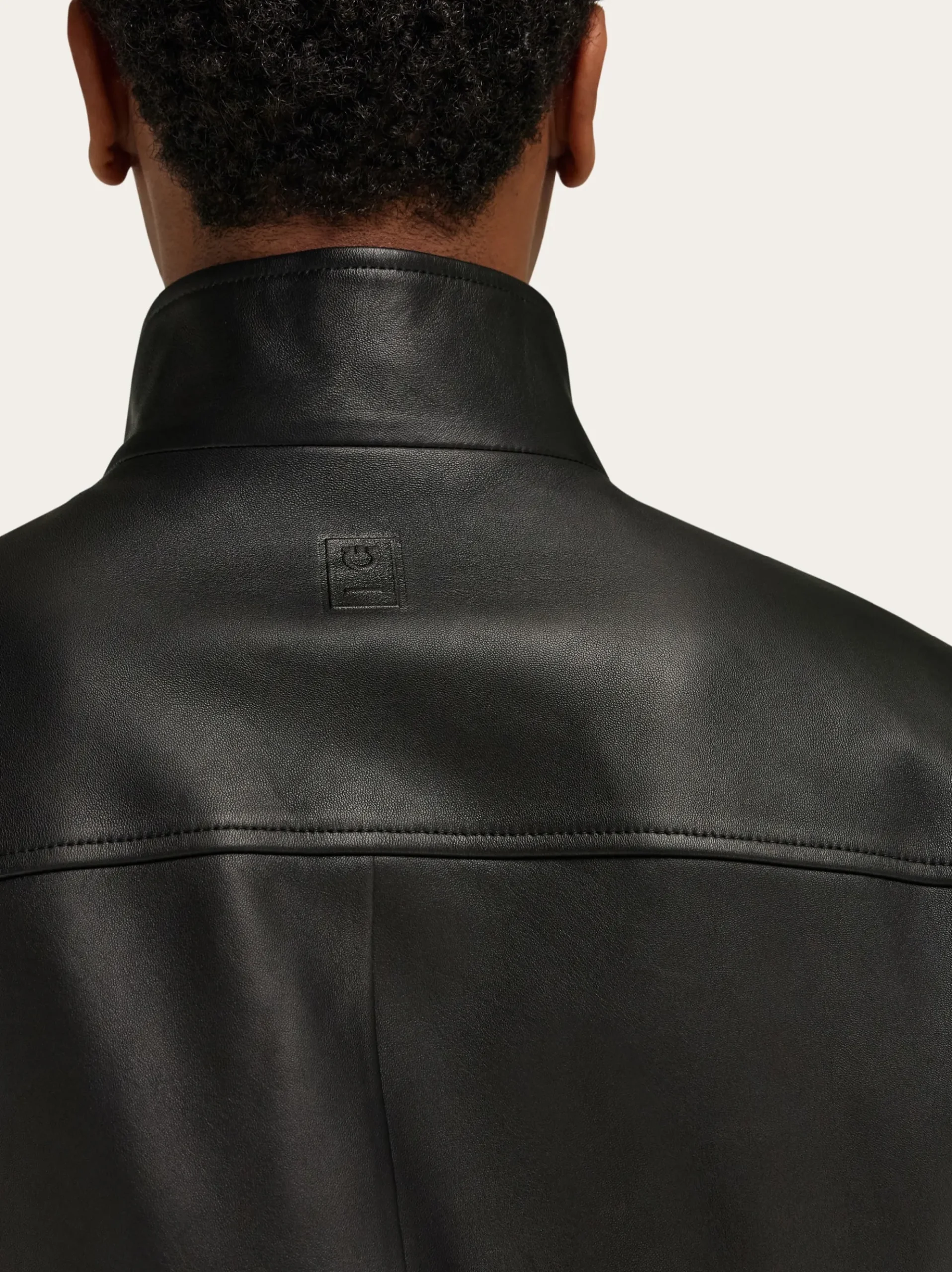Reversible nappa blouson - Men