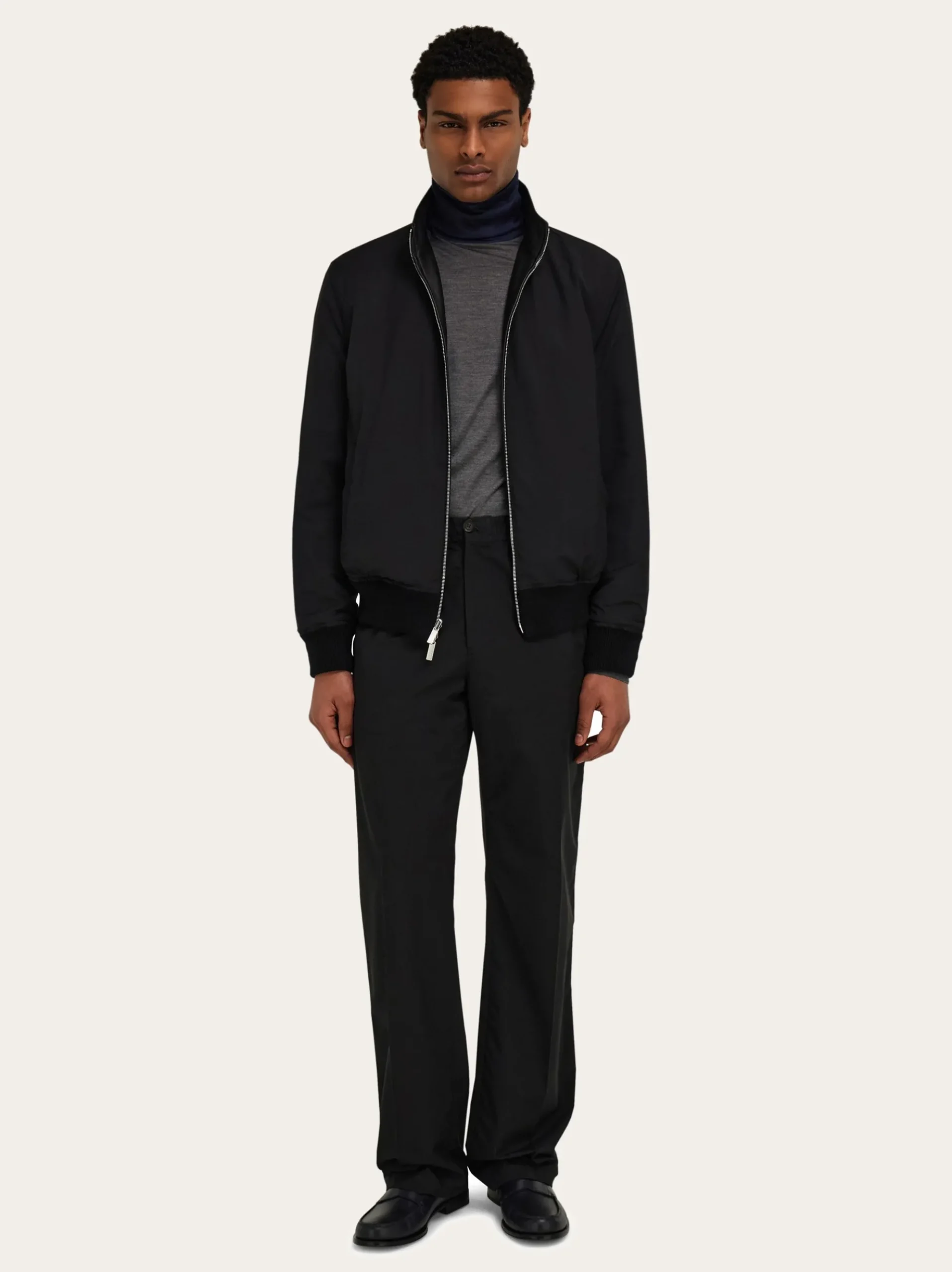 Reversible nappa blouson - Men