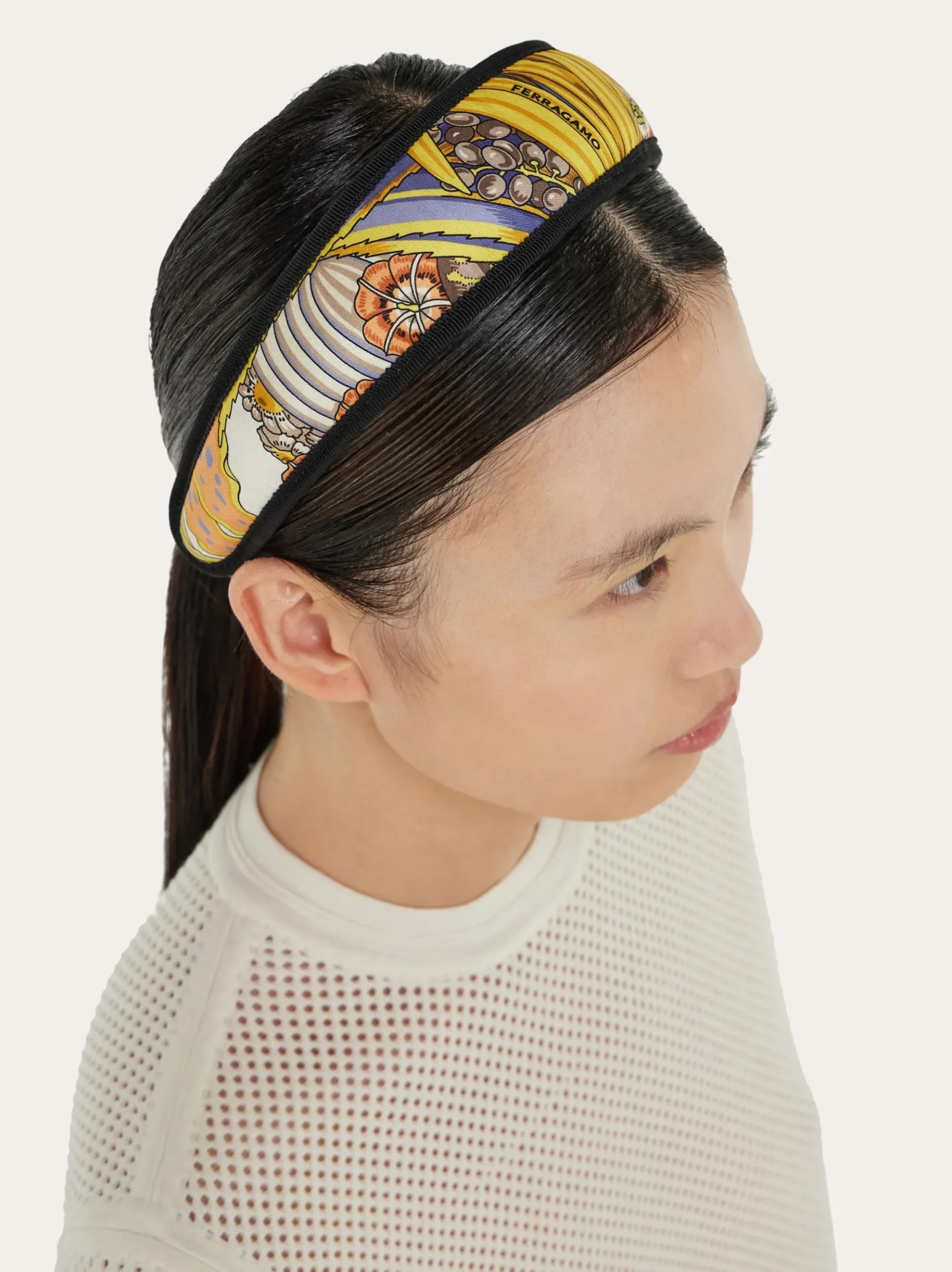 Rooster print headband - Women