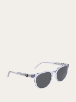 Round frame sunglasses - Men