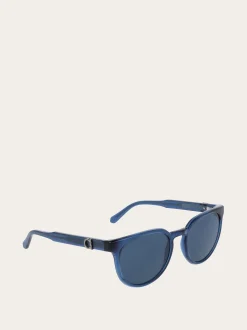 Round frame sunglasses - Men