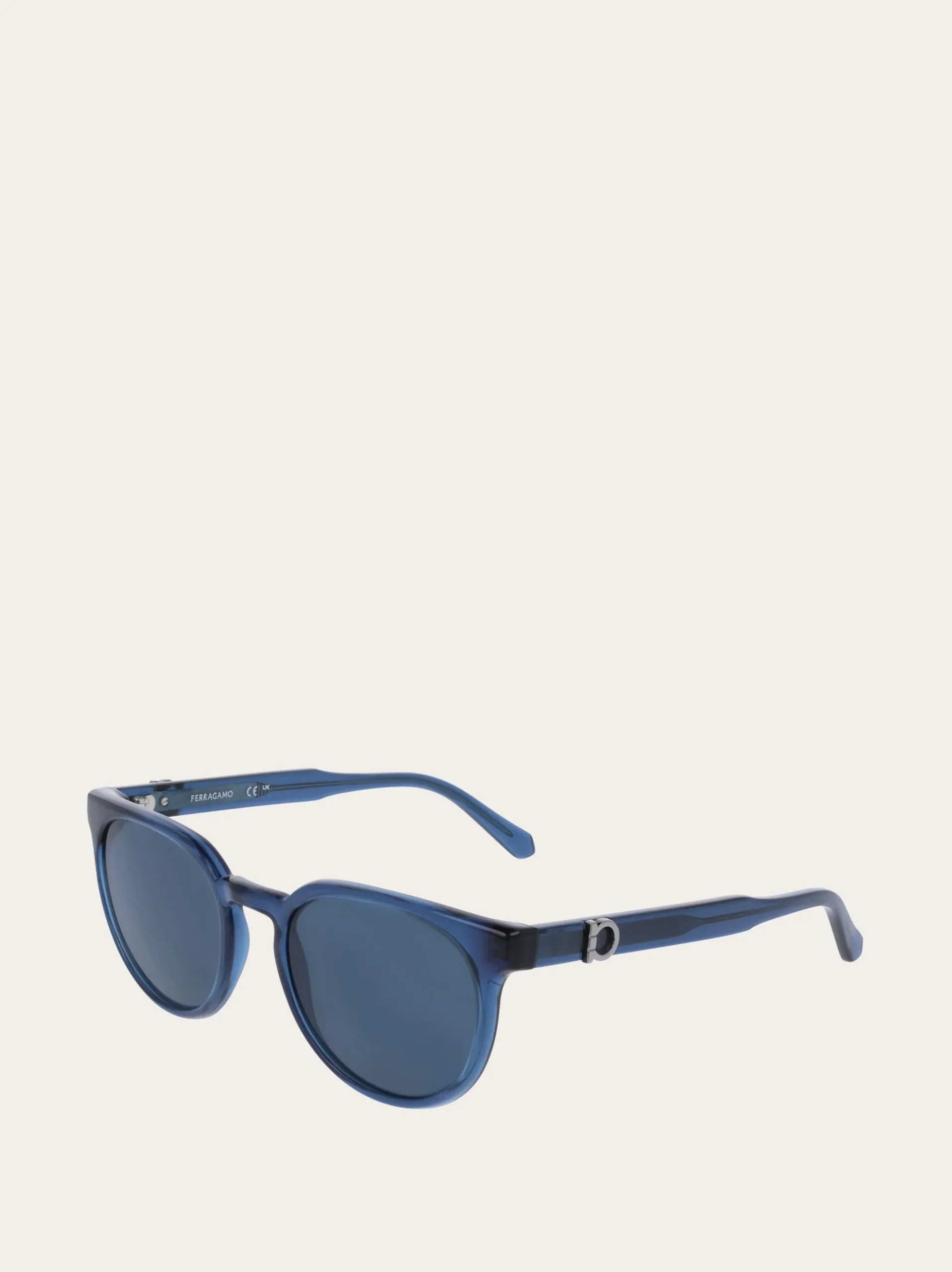 Round frame sunglasses - Men