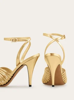 Sandal with Gancini element - Women