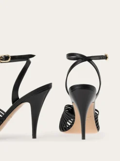 Sandal with Gancini element - Women