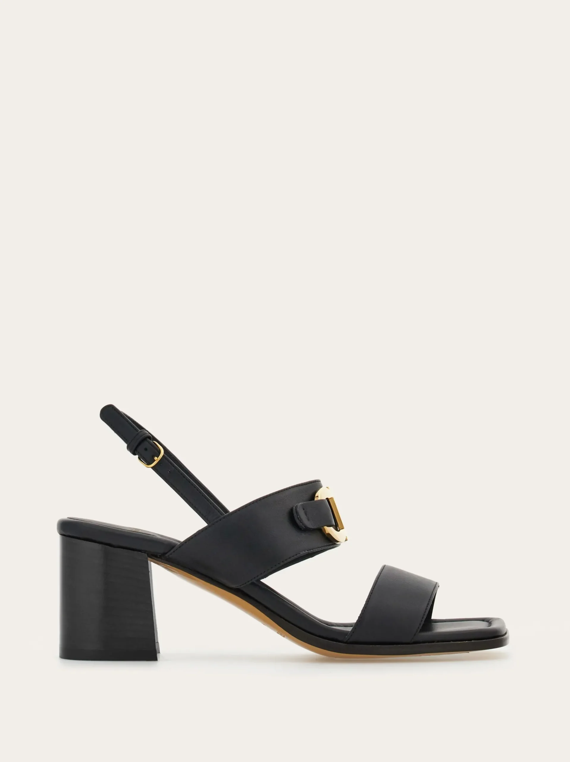 Sandal with Gancini ornament - Women