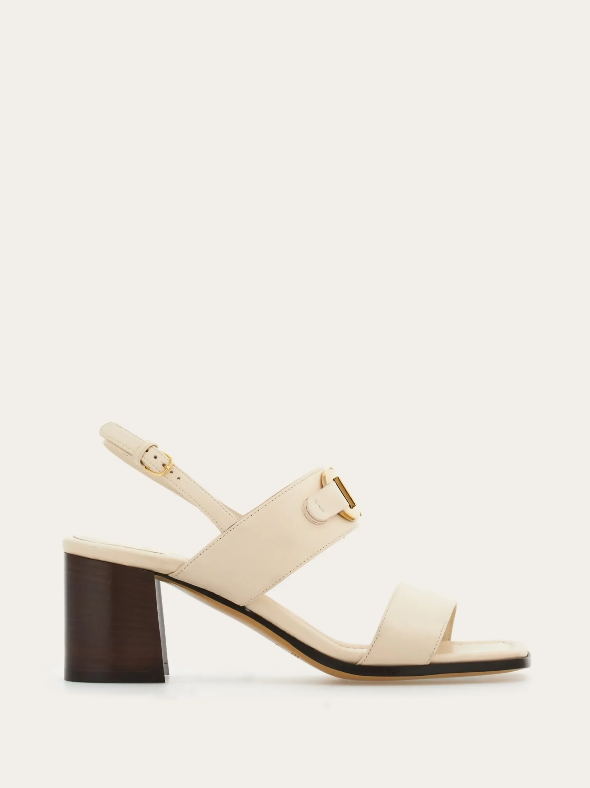 Sandal with Gancini ornament - Women