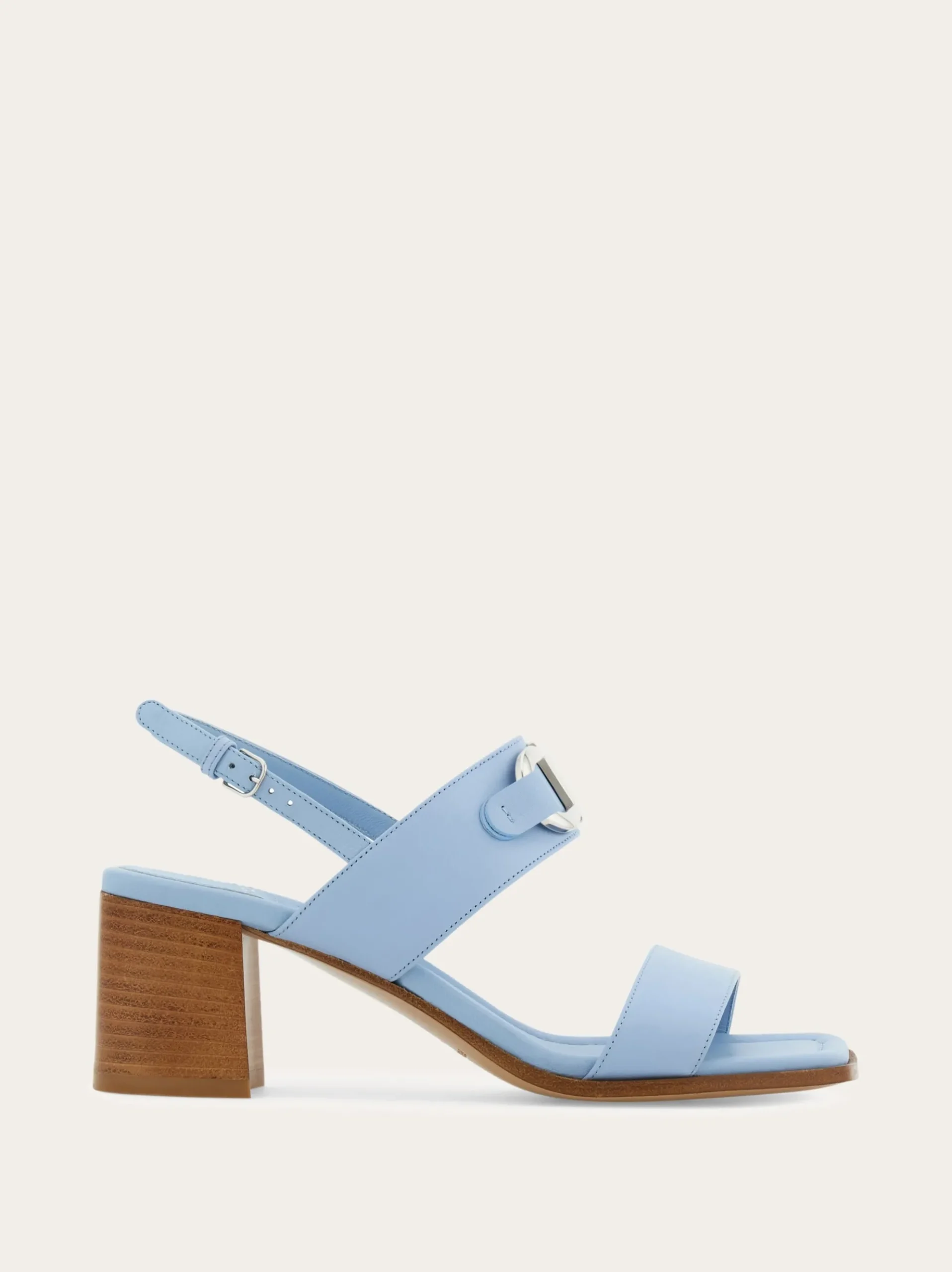 Sandal with Gancini ornament - Women