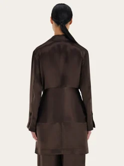 Satin jacket - Women