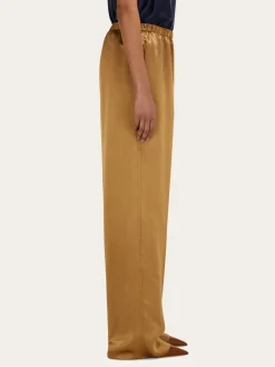 Satin trouser - Women