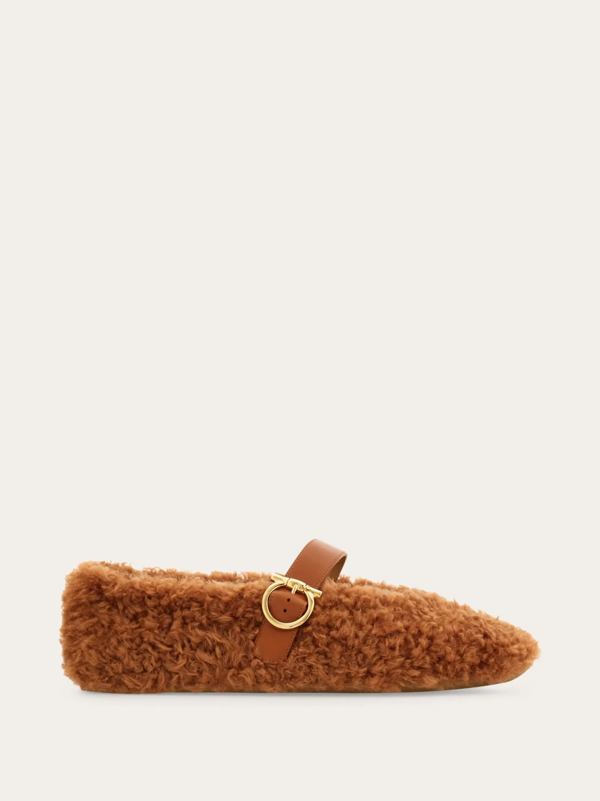 Shearling ballet flat - Women