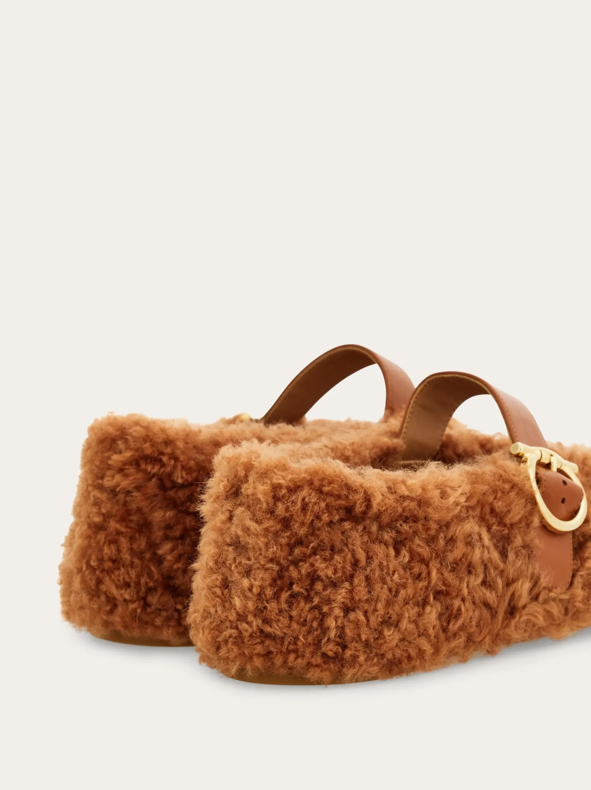 Shearling ballet flat - Women