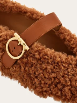 Shearling ballet flat - Women
