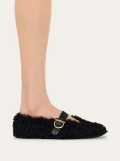 Shearling ballet flat - Women