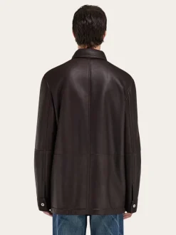 Sheepskin leather blouson - Men