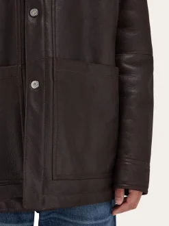 Sheepskin leather blouson - Men