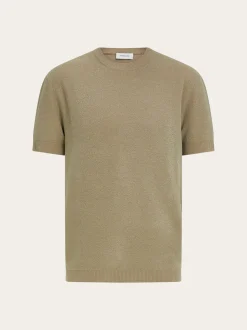 Short sleeve knitted top - Men
