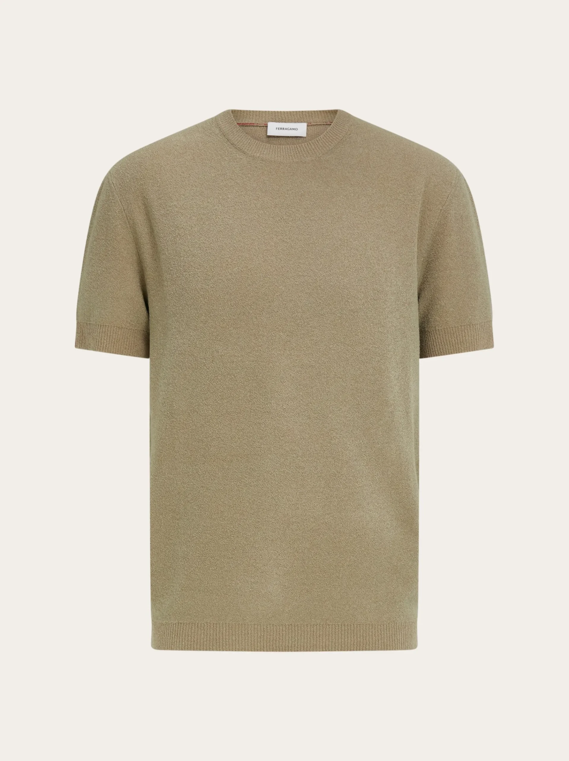 Short sleeve knitted top - Men