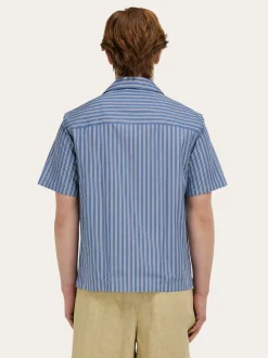 Short sleeve popline shirt - Men