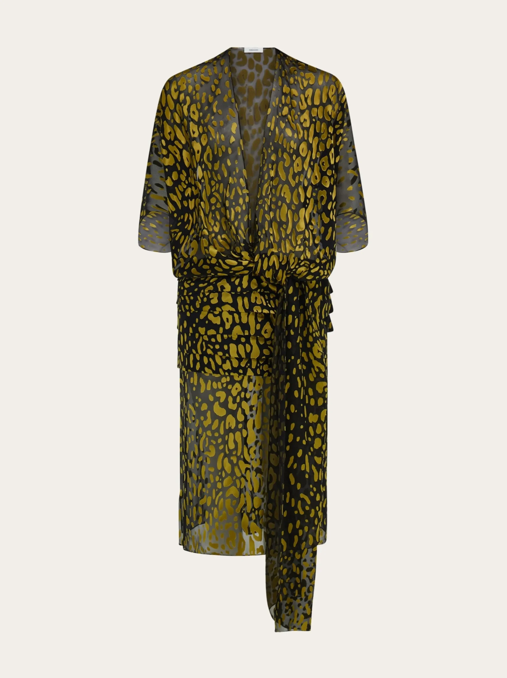 Silk and viscose dress - Women