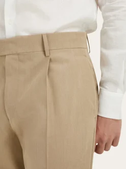 Silk and wool tailored trouser - Men