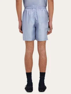 Silk Bermuda shorts - Men