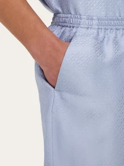 Silk Bermuda shorts - Men