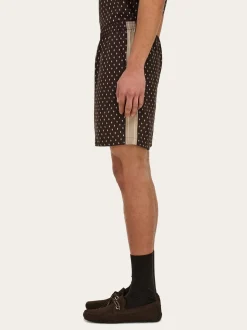 Silk Bermuda shorts - Men