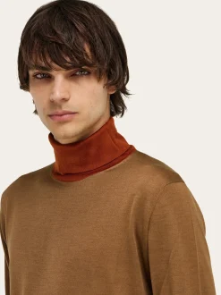 Silk turtleneck - Men