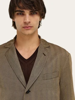 Single breasted blazer - Men