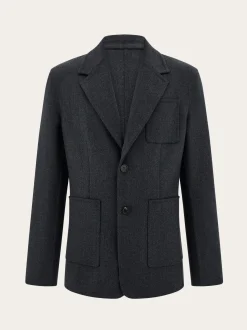 Single breasted blazer - Men
