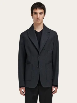 Single breasted blazer - Men