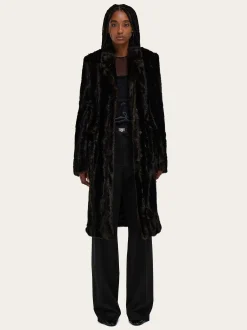 Single-breasted coat - Women