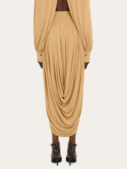 Skirt with Basque detail - Women
