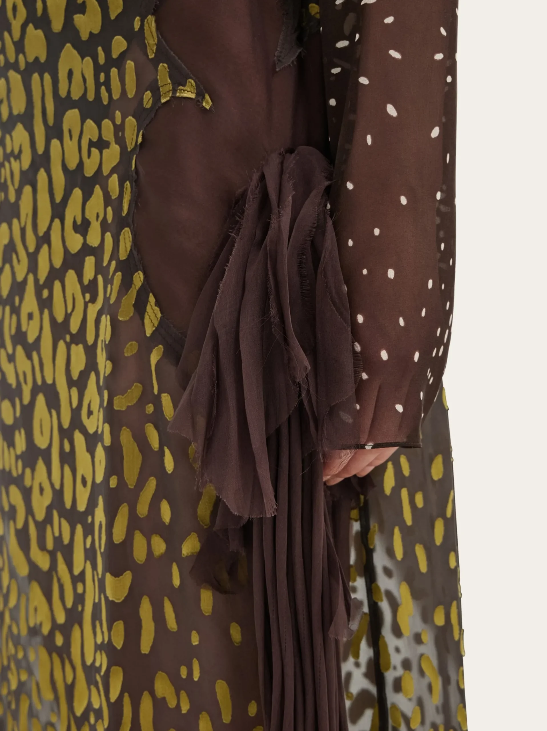 Skirt with flower detail - Women