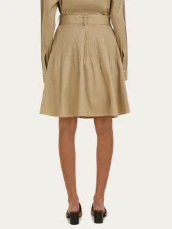 Skirt with micro detail - Women