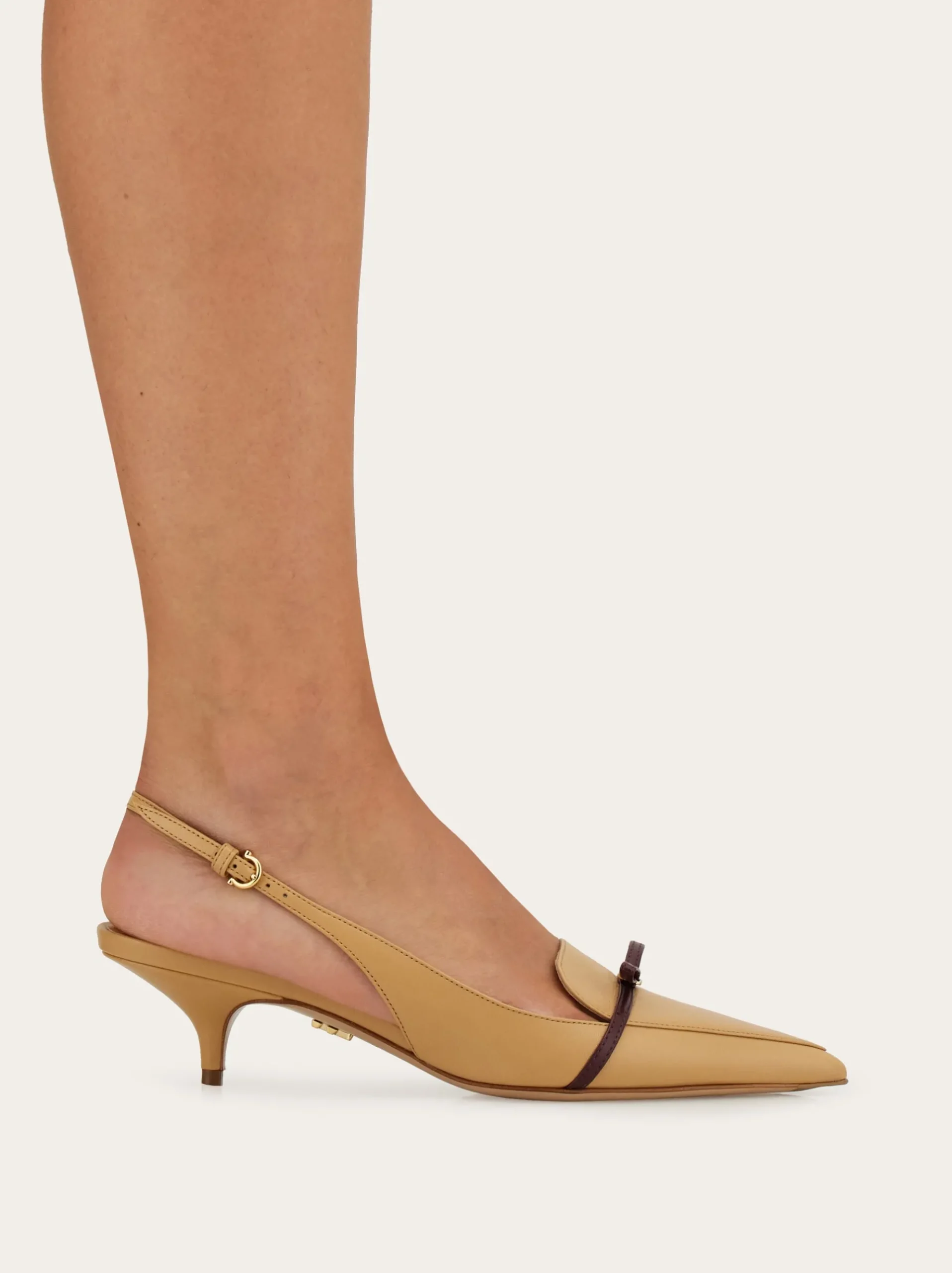 Slingback with bow mini bow detail - Women